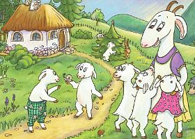 O neposlušných kůzlátkách